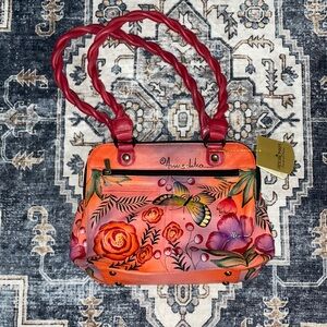 Anuschka hand painted purse